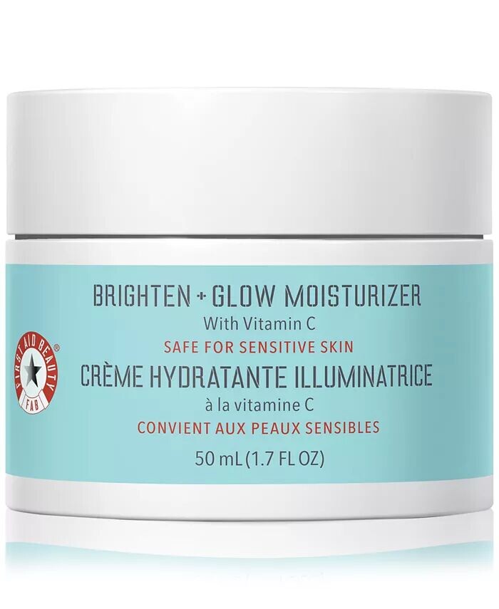 

Увлажняющий крем Brighten + Glow с витамином С, 1,7 унции First Aid Beauty