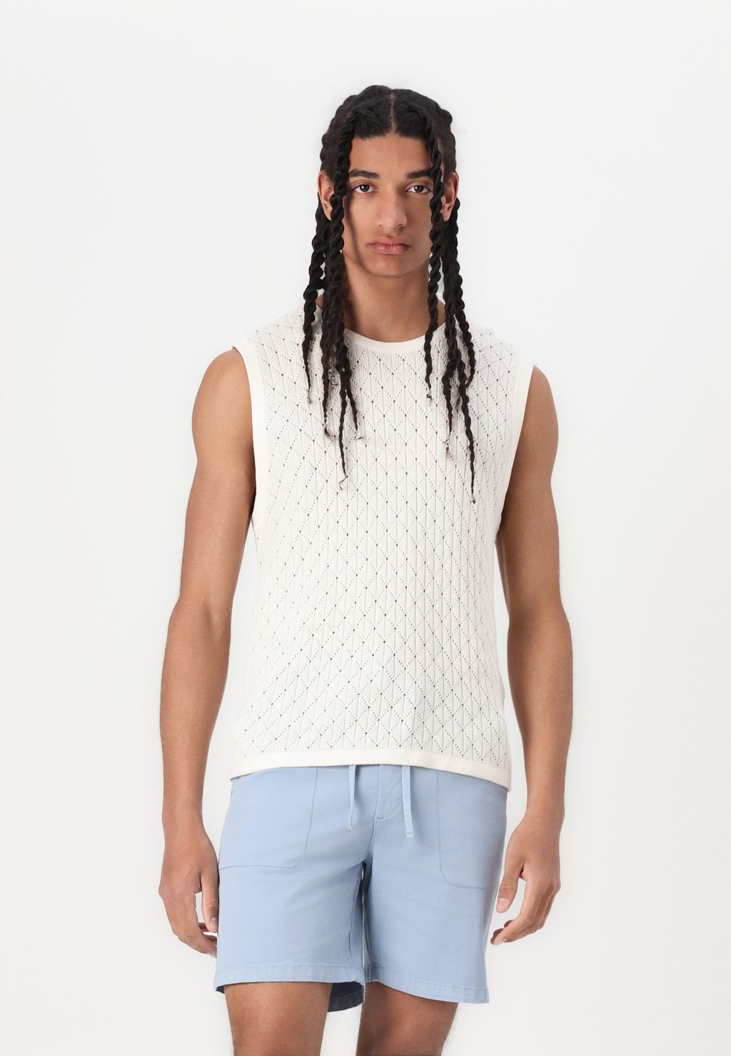 

Майка JORCORFU TANK Jack & Jones, бежевый