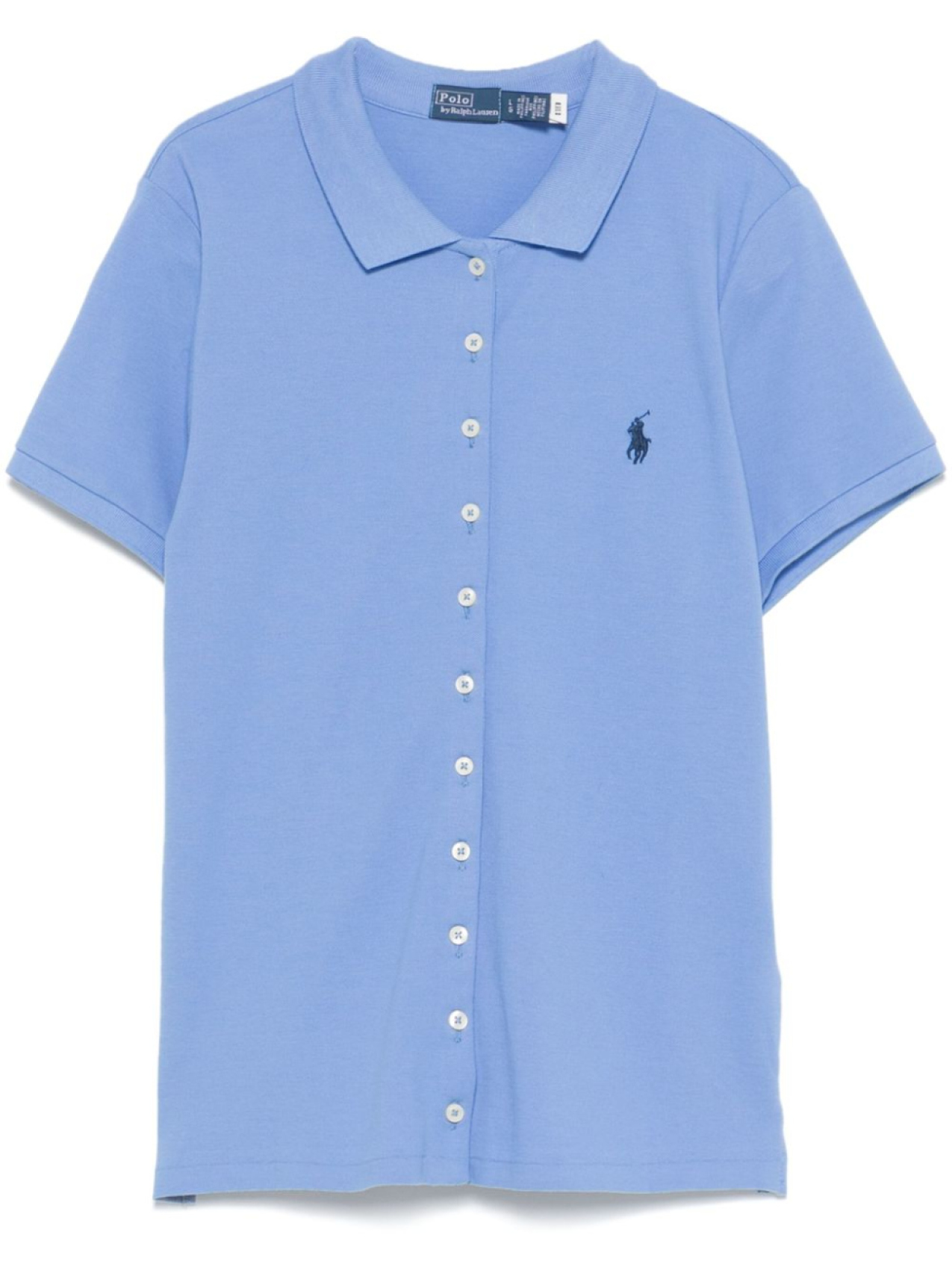 

Polo Ralph Lauren рубашка из ткани пике, синий