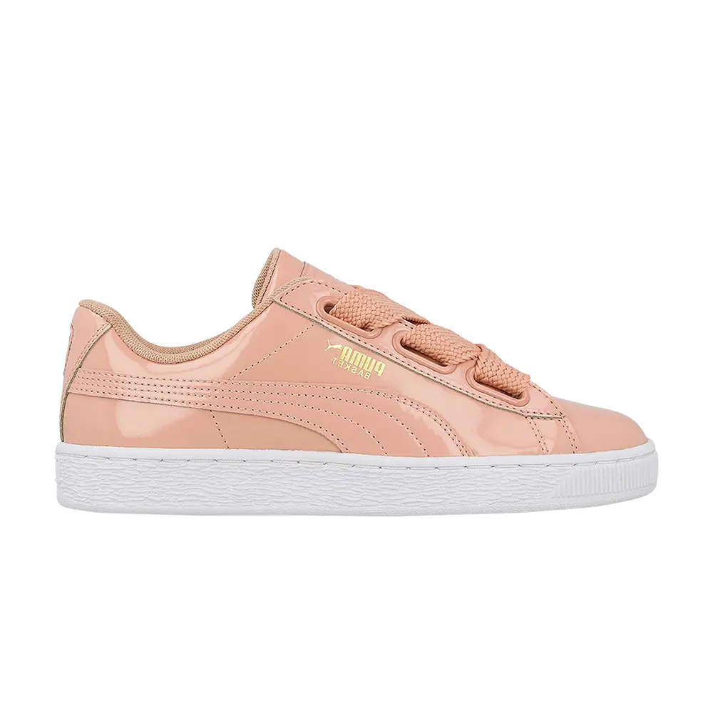 

Кроссовки Wmns Basket Heart Patent Puma, розовый