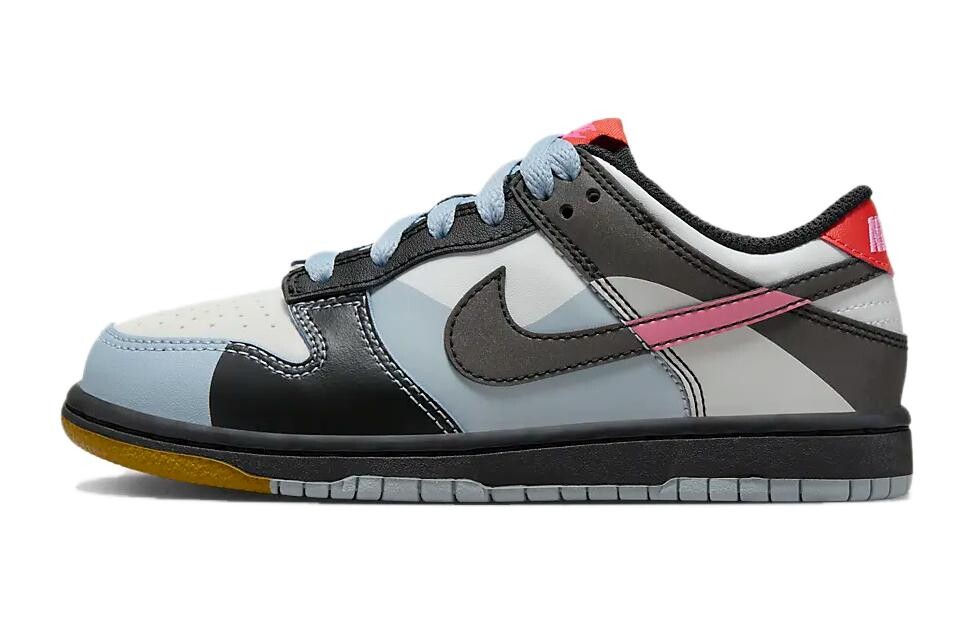 

Обувь для скейтбординга Nike Dunk Kids Дети, Gray-blue-black