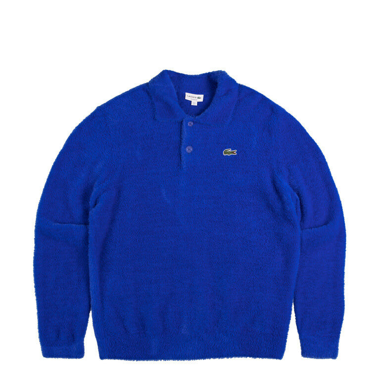 

Толстовка fuzzy wool polo sweatshirt Lacoste, синий