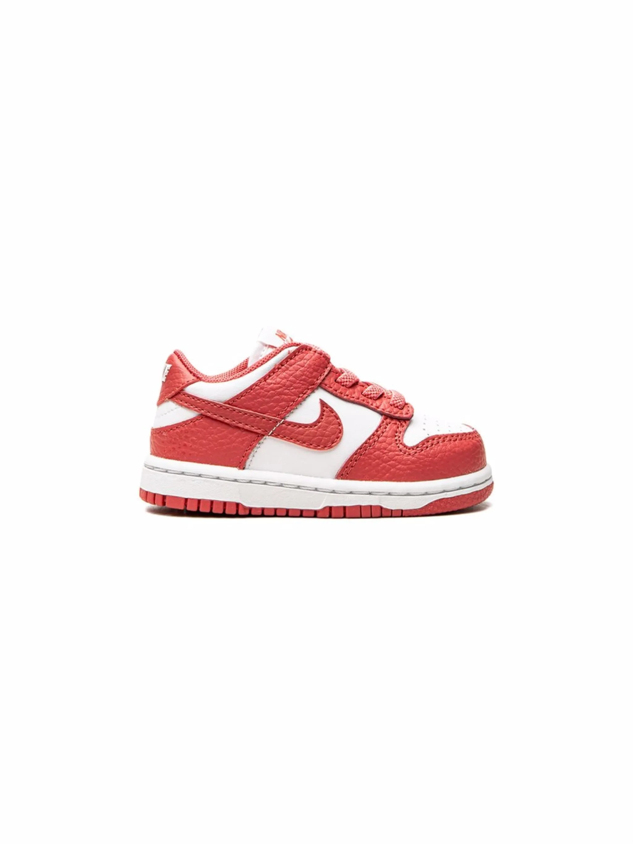 Кроссовки Dunk Low Nike Kids, красный — фото 2