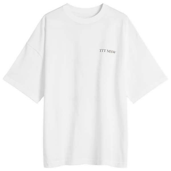 

Футболка с логотипом единорога Ttt Msw, белый