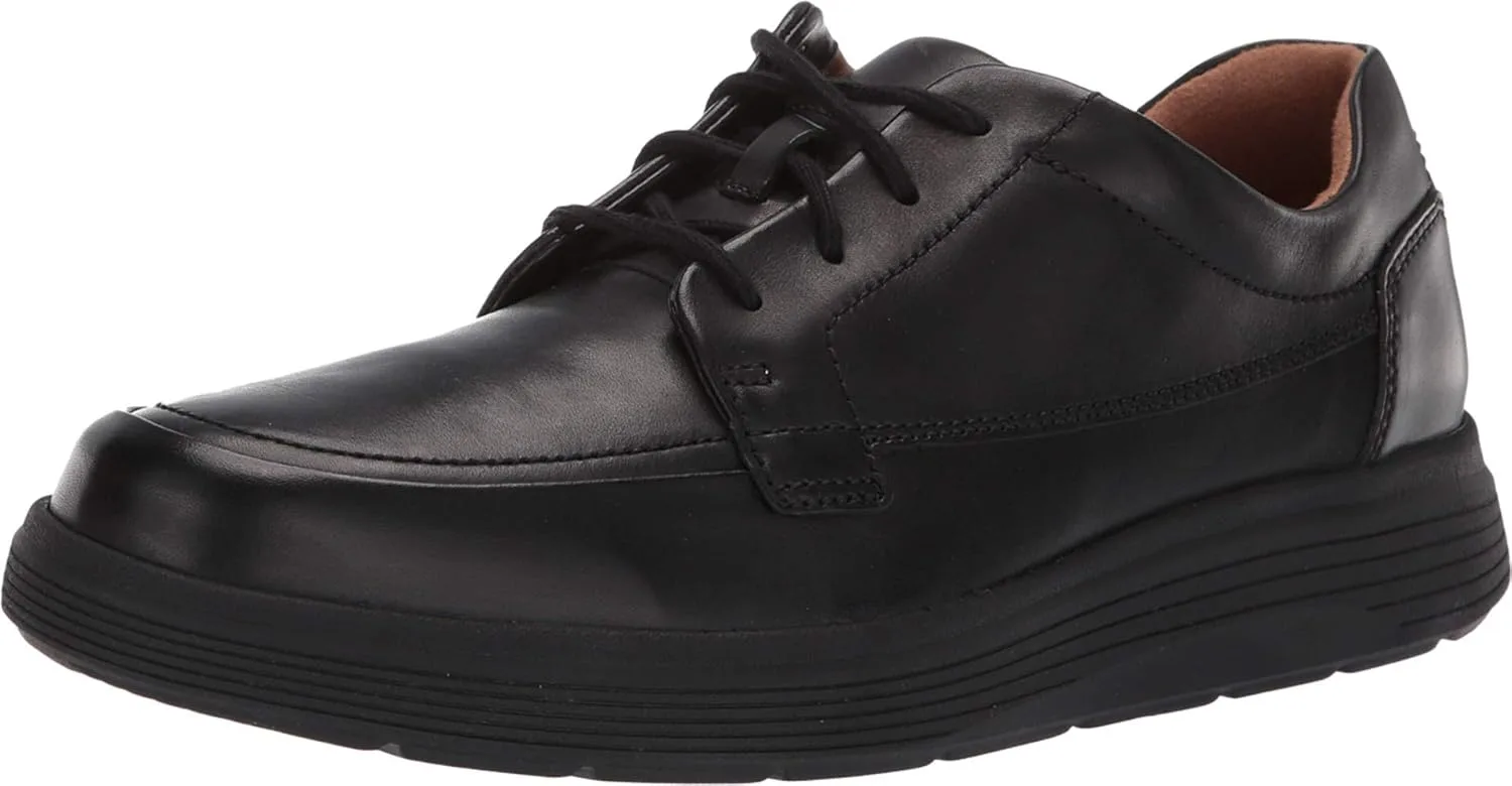 Мужские кожаные туфли Clarks Un Abode Ease, черный