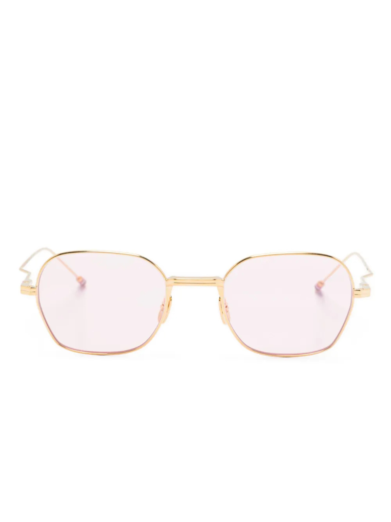 

Солнцезащитные очки в квадратной оправе Thom Browne Eyewear, золотой