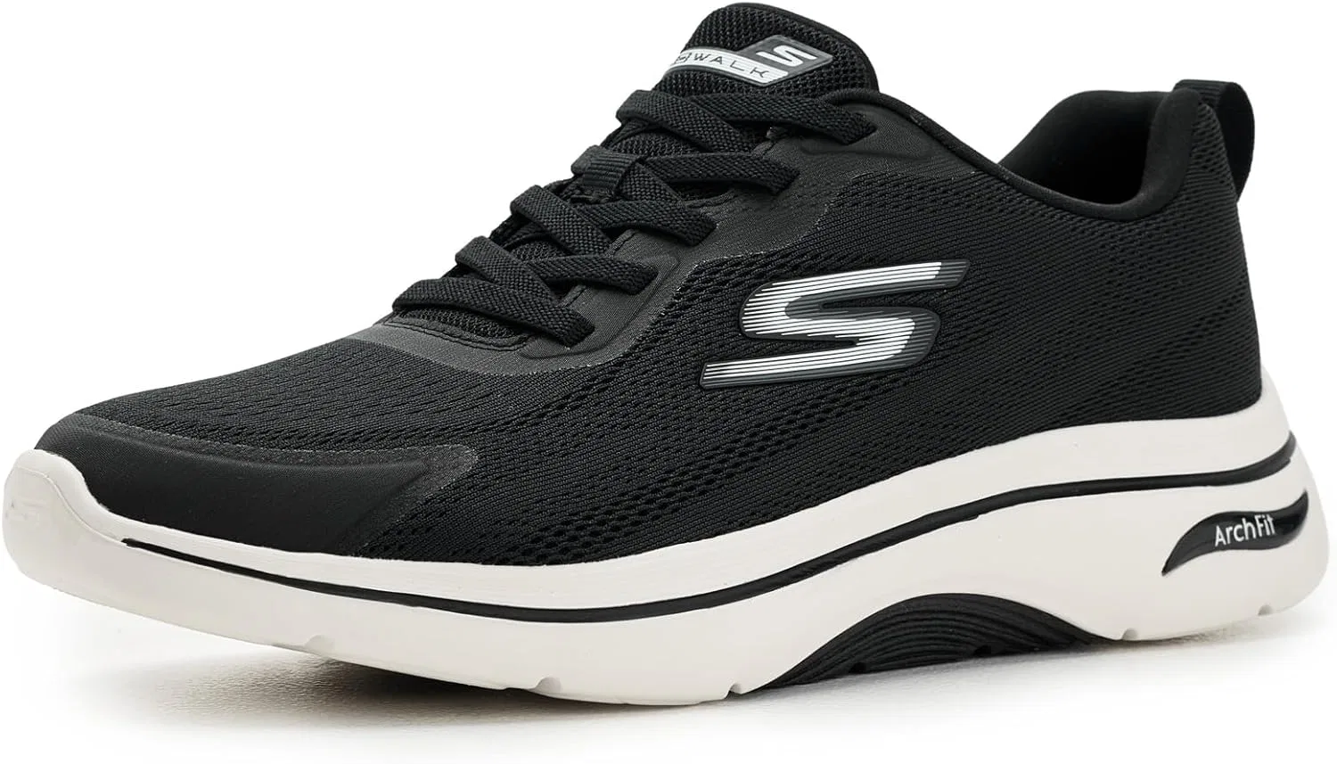 Мужские кроссовки Skechers Go Walk Arch Fit 2.0 Levy, Black White