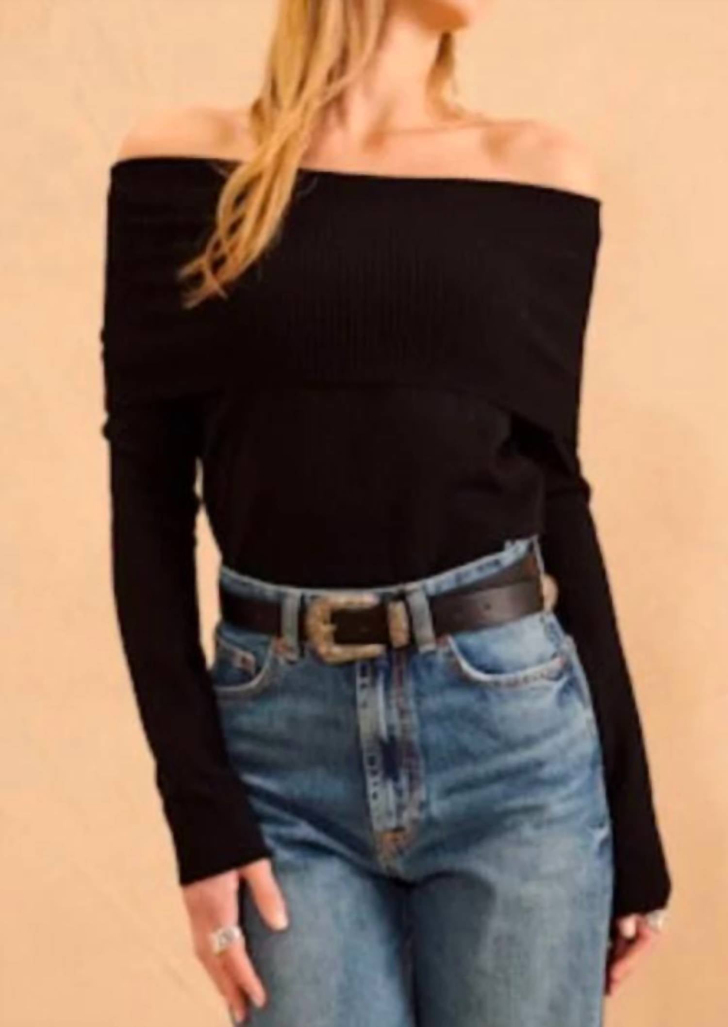 

Дэймон Топ в икре JOHN + JENN, цвет caviar