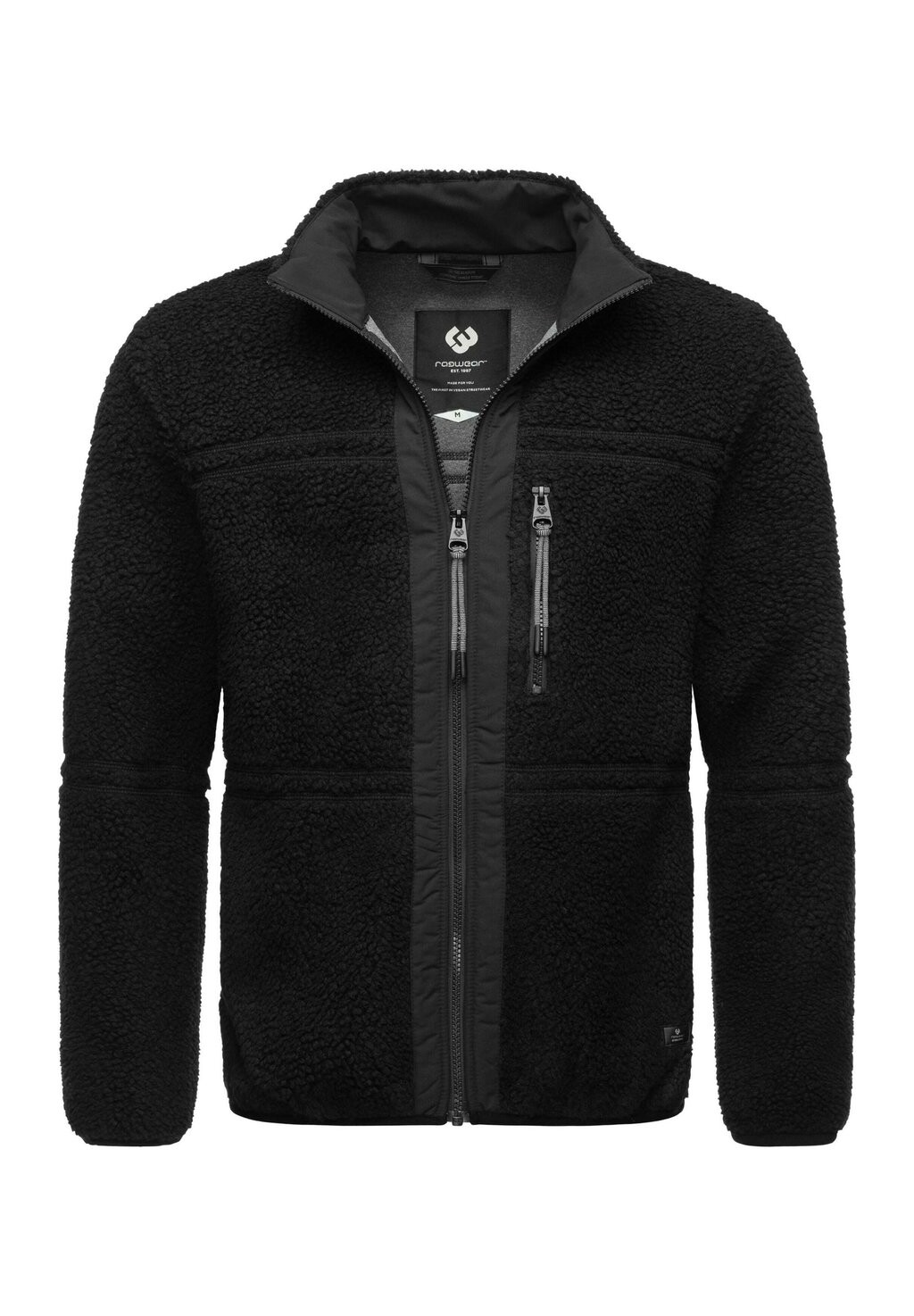 

Флисовая куртка NOORY Ragwear, цвет black, Черный, Флисовая куртка NOORY Ragwear, цвет black