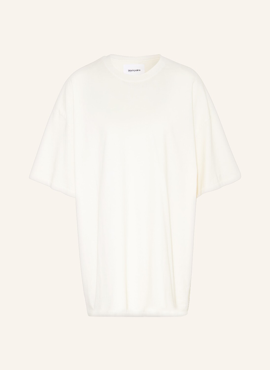 

Рубашка black palms Oversized-Shirt, кремовый