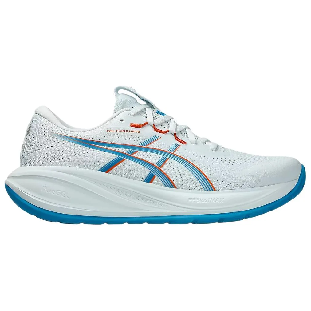 ASICS Мужские синие повседневные кроссовки для бега Abrasion Resistant — фото 3