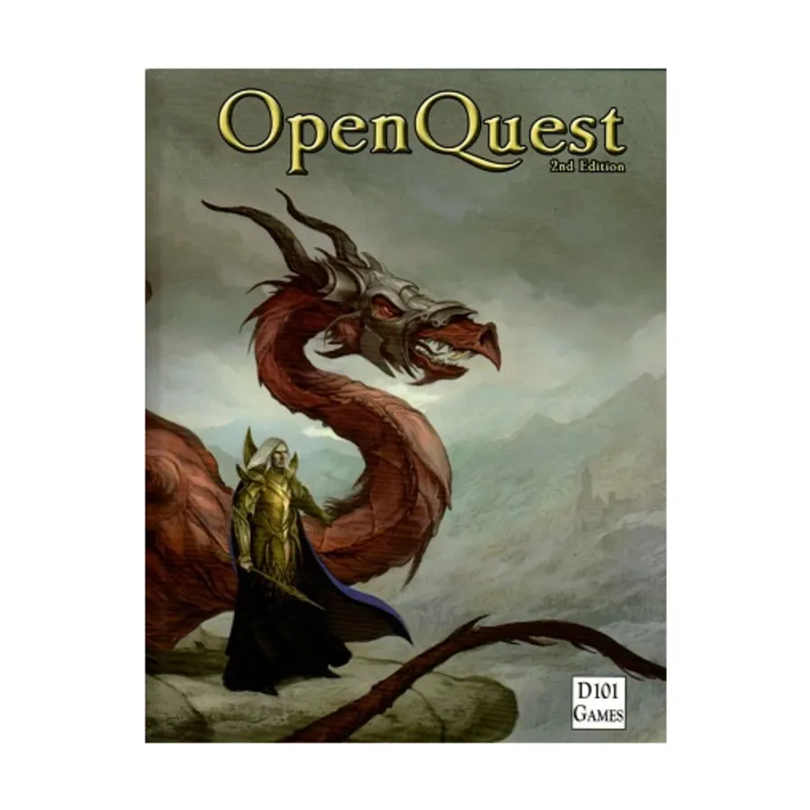 

OpenQuest (2nd Edition), OpenQuest - D100 Gaming Made Easy, твердый переплет
