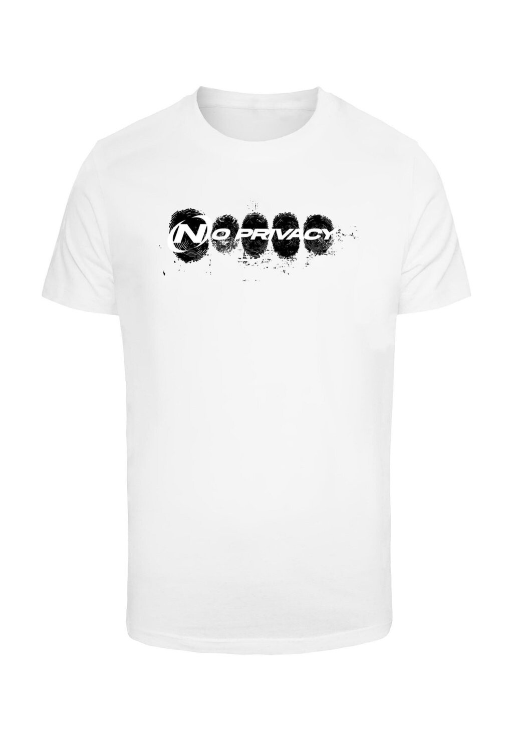 

Футболка с принтом NO PRIVACY TEE Mister Tee, белый