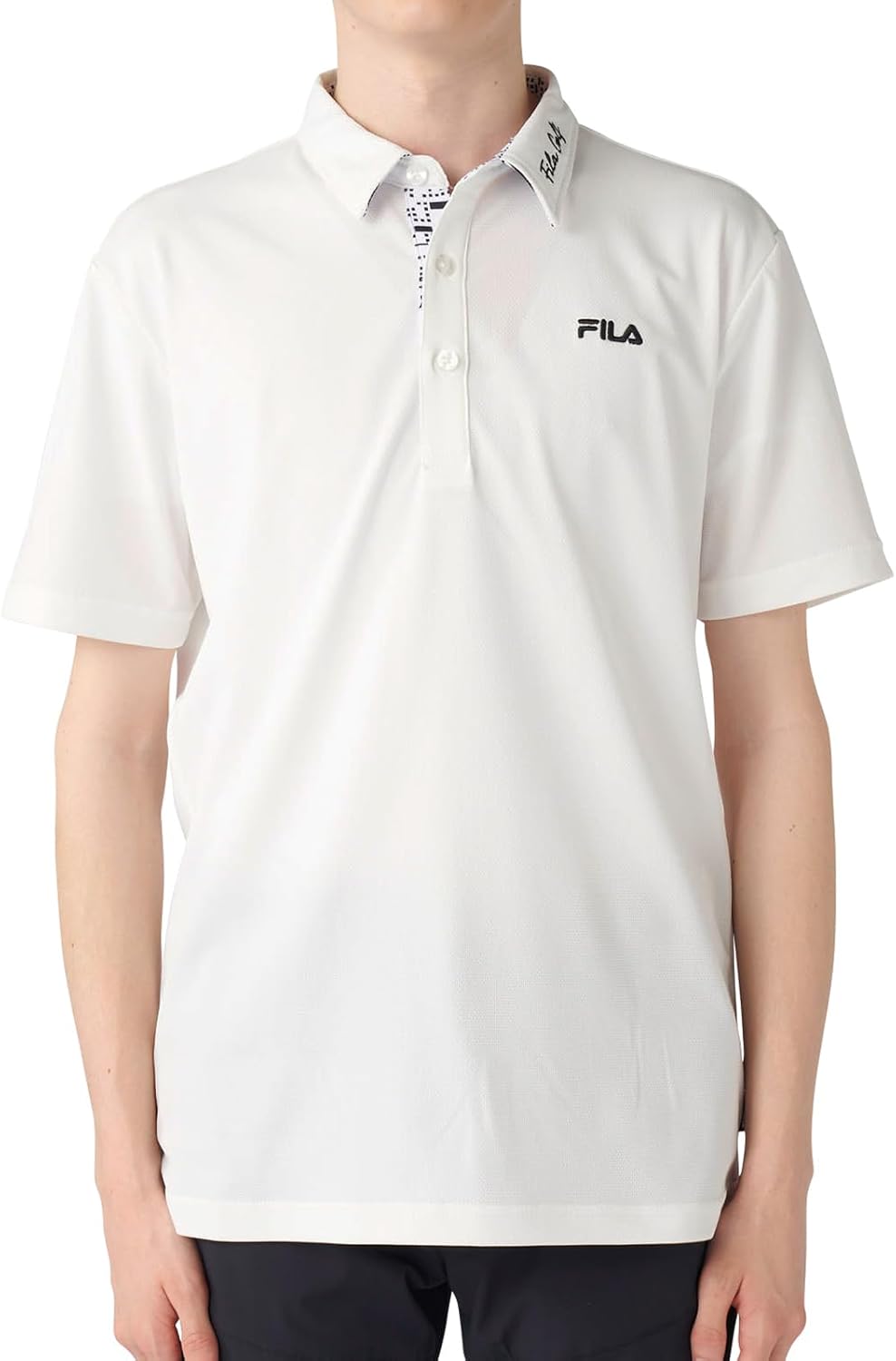 

Мужская рубашка-поло Fila Golf 745523W, влагоотводящая, быстросохнущая, с защитой от УФ-излучения, белый