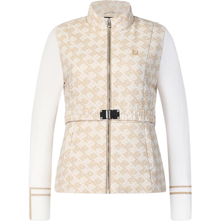 

FILA Женская легкая куртка пуховик, Light Khaki Yellow-LK