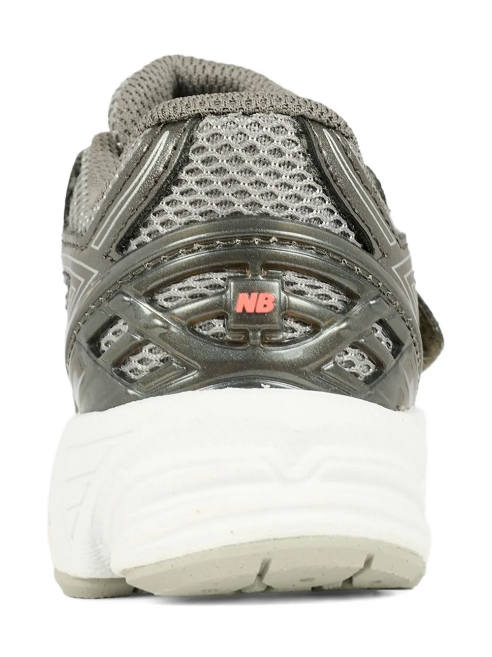 Кроссовки из сетчатого материала с ремешками New Balance Kids, серый — фото 3