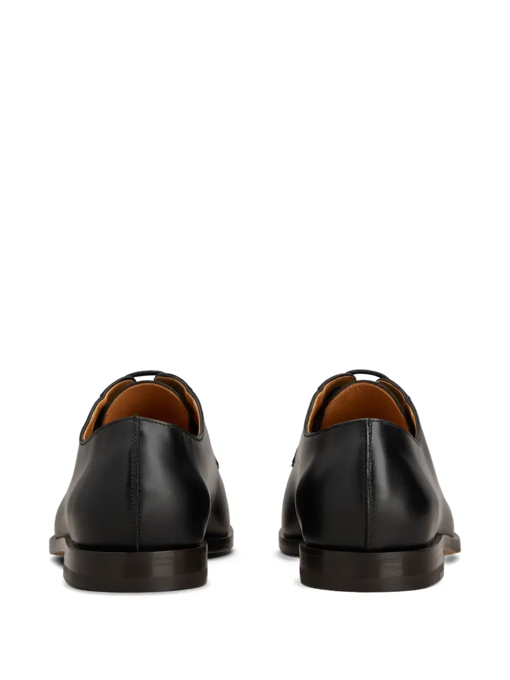 Рельефные туфли-дерби на шнуровке Tod'S, черный — фото 3