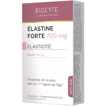 

Biocyte Elastin Strong Anti-Aging, 40 капсул, Добавка для людей старше 30 лет Generic