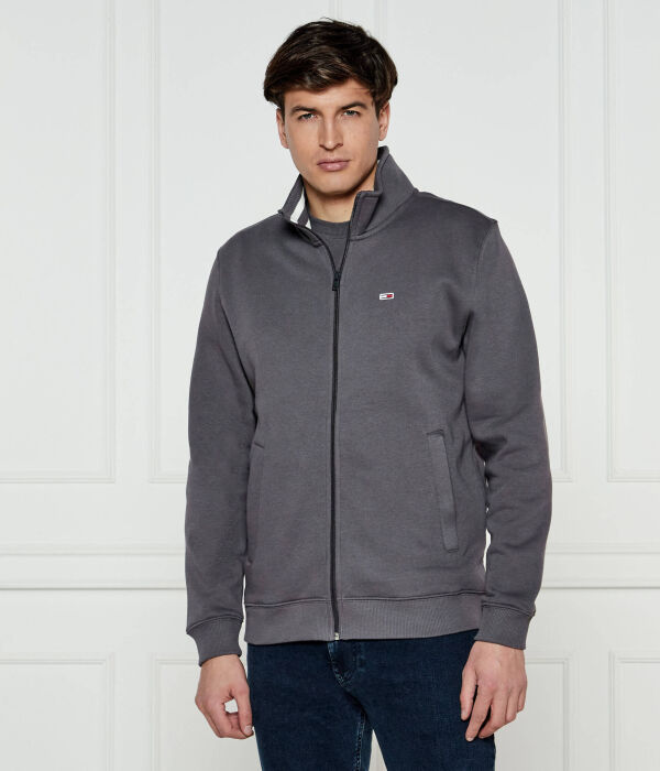 

Толстовка Tommy Jeans Regular Fit с карманами, серый