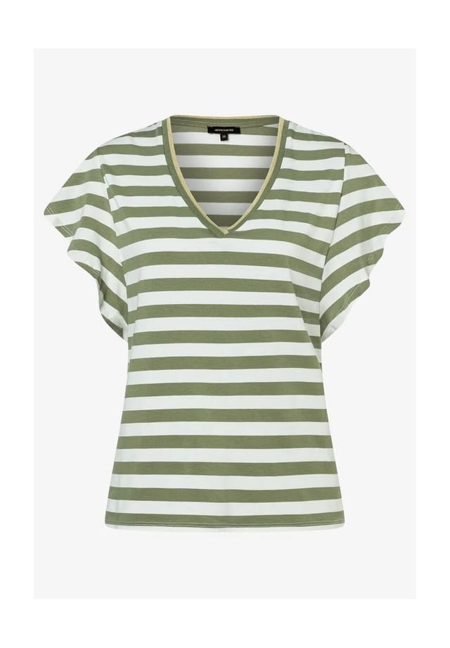 

Футболка с V-образным вырезом More & More, цвет 2677 yarn stripes