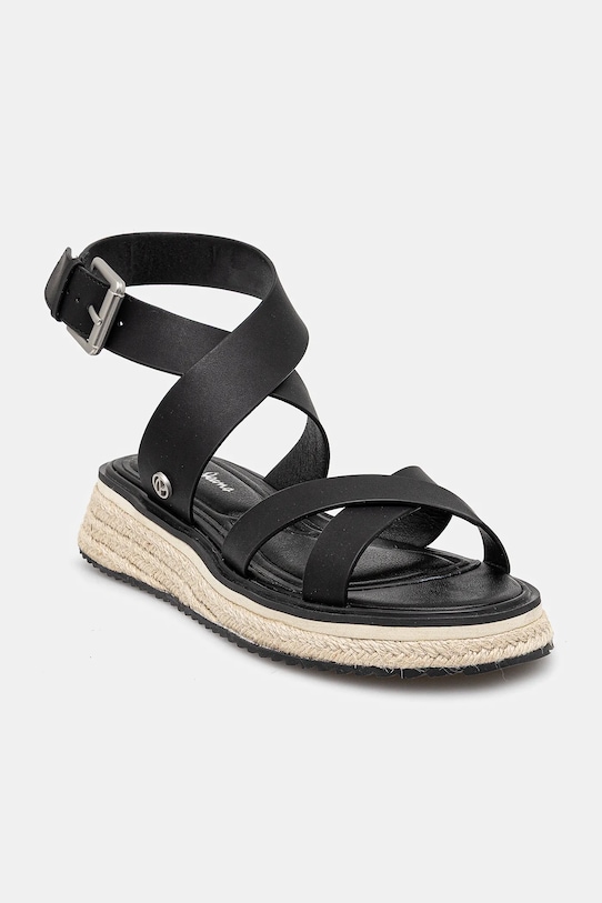 Кожаные сандалии Kate Nature Pepe Jeans, черный