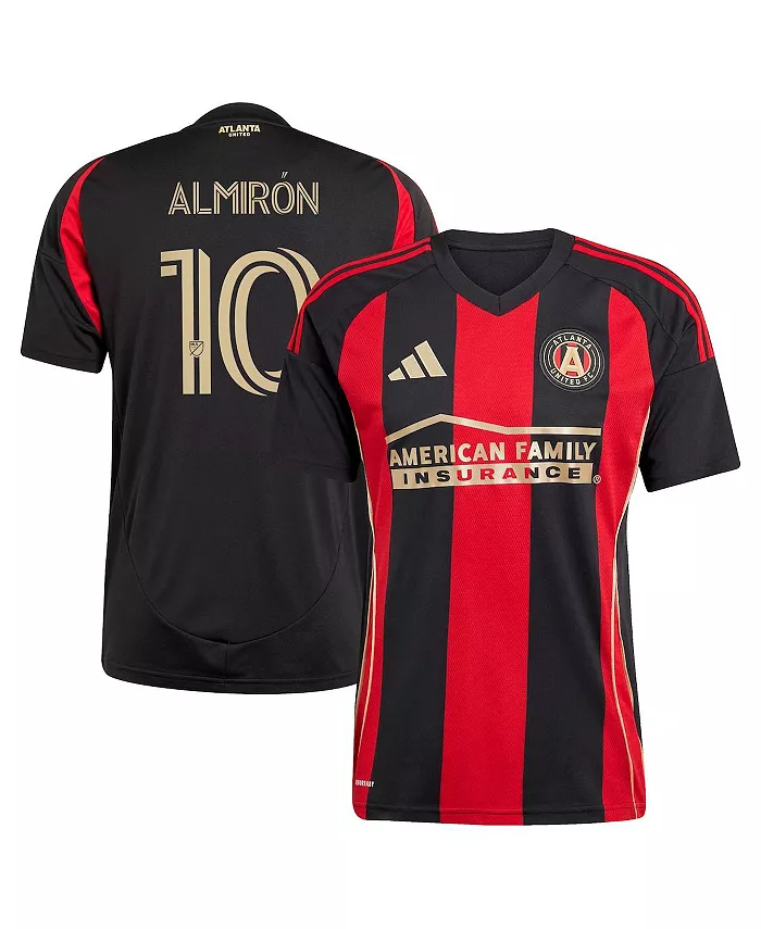 

Мужская футболка Miguel Almiron Black Atlanta United FC 2025 The Connector Replica Player Jersey adidas