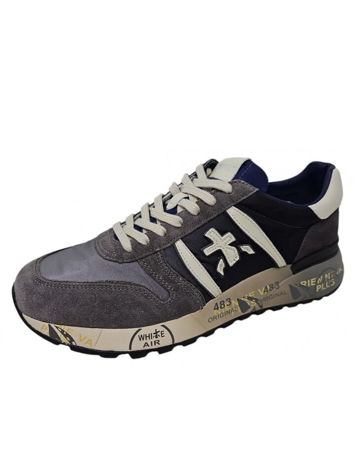 

Кроссовки на шнуровке Premiata Sneaker, серый