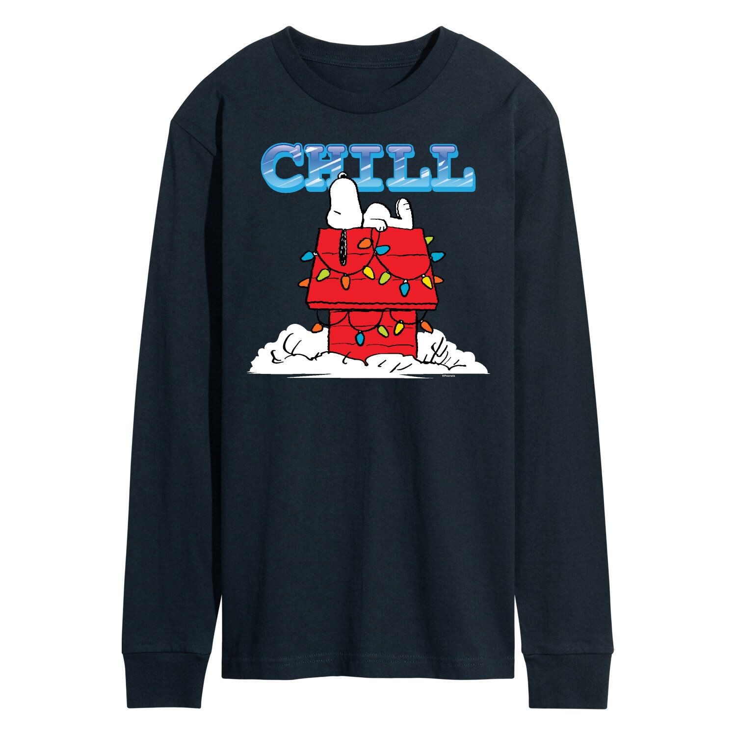 

Мужская футболка с длинными рукавами Peanuts Snoopy Chill Licensed Character