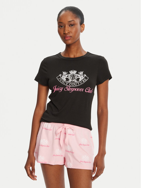 

Пижама regular fit Sleepover Club JCLPJ225501 Juicy Couture, розовый