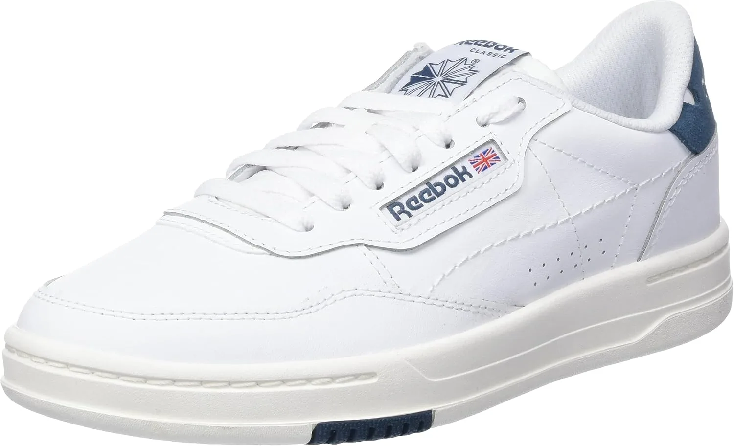Кроссовки Reebok Unisex Court Peak, белый/голубой