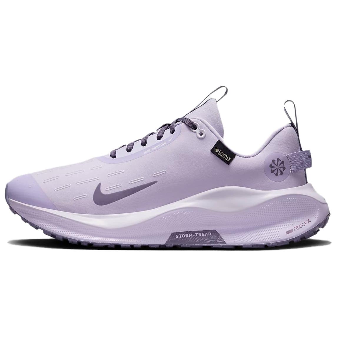 

Nike React Infinity Run Flyknit 4 Кроссовки женские, Mist Purple / Micro Grape Purple / Dawn Deep Purple