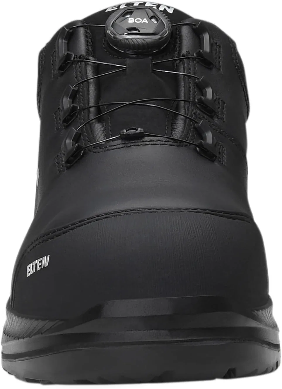 Защитная обувь ELTEN Terence XXG PRO BOA M Black Low ESD S3S HI для мужчин и женщин, кожа, пластиковый носок, легкая, прочная — фото 4