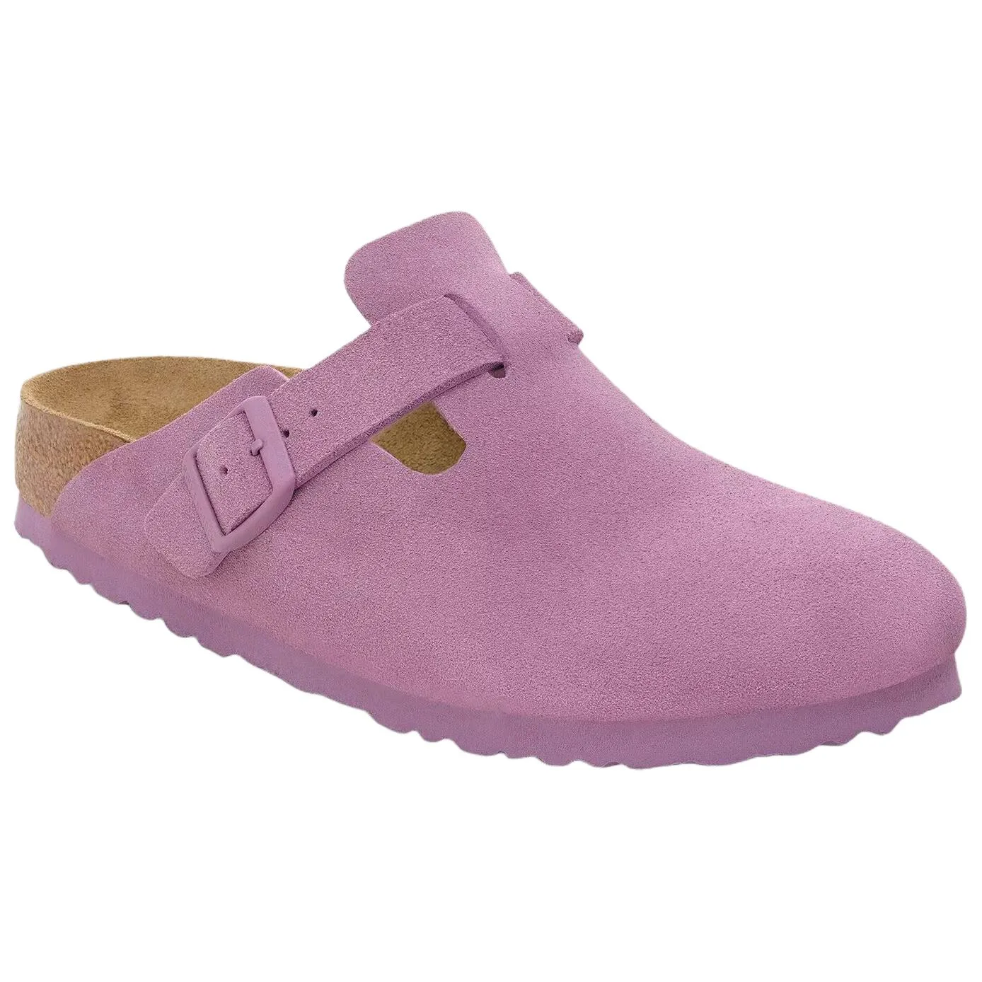 Birkenstock Бостонские EVA устойчивые к истиранию закрытые тапочки Unisex Purple Regular Loose Fit — фото 3