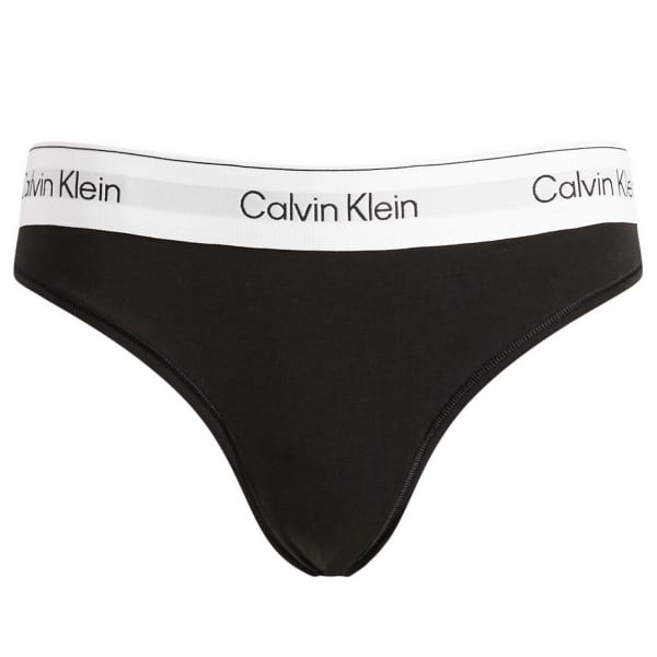 

Женские трусики-стринги Calvin Klein Icon, черные