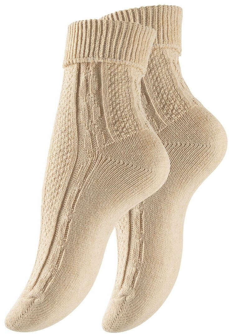 

Носки 2 PAAR, MIT UMSCHLAGRAND Cotton Prime, бежевый