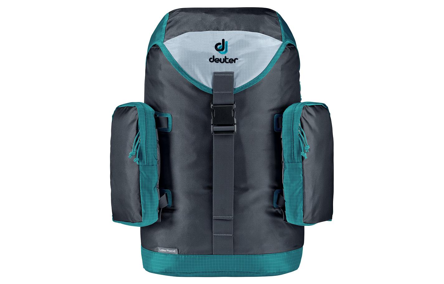 

27л рюкзак Outdoor Canvas Obsidian Black Unisex DEUTER, зеленый черный