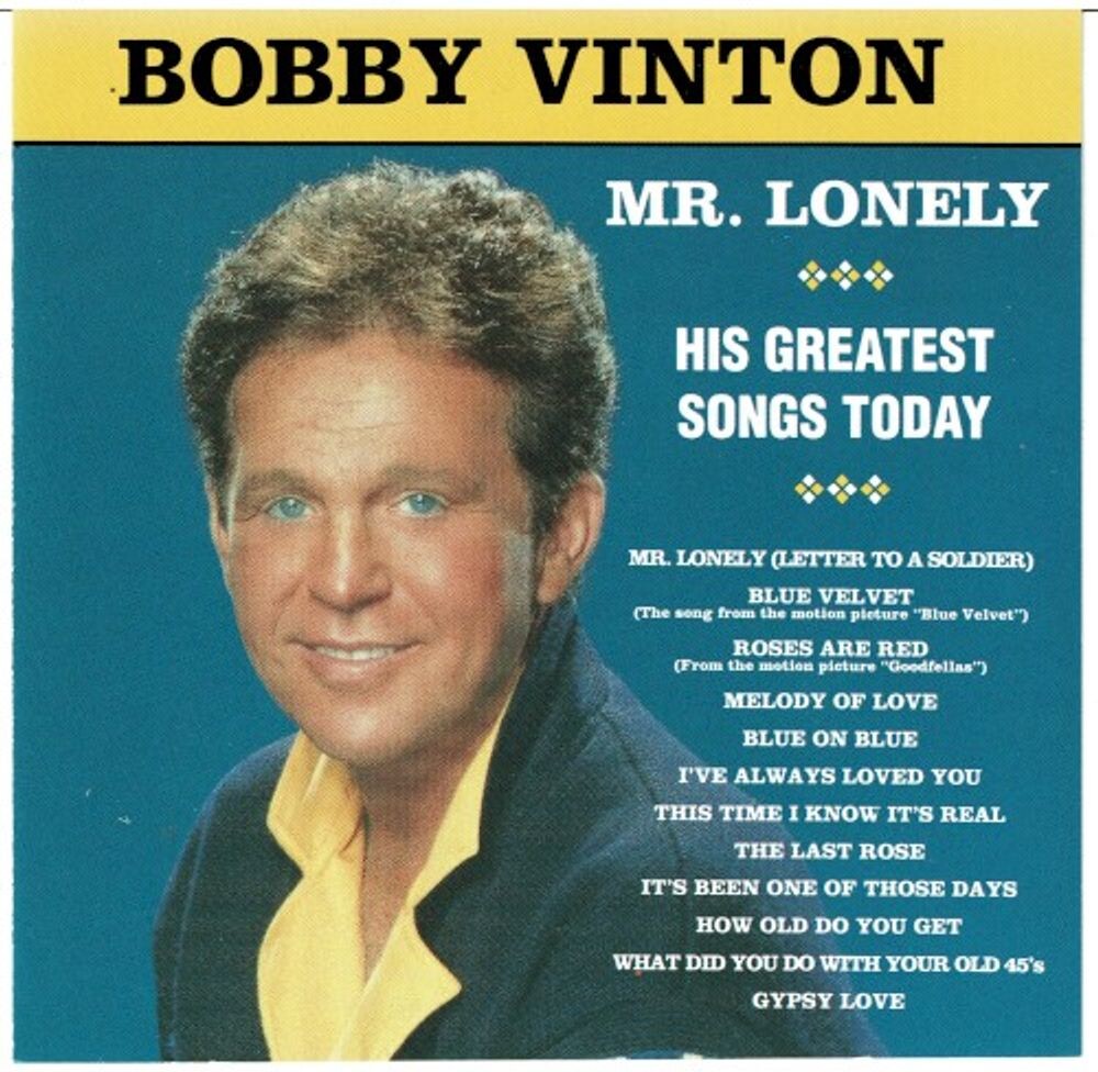 

Диск CD Mr. Lonely-Greatest Songs Toda - Bobby Vinton
