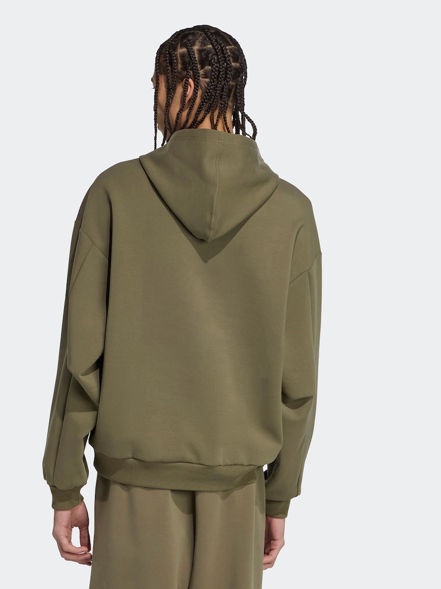 Спортивная толстовка ADIDAS SPORTSWEAR Soft Lux, оливковый — фото 3