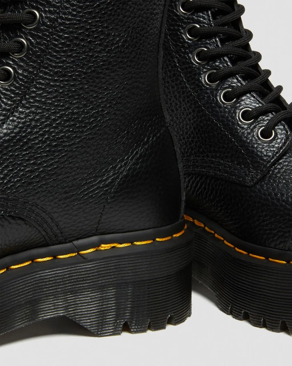 Ботинки кожаные Dr. Martens Sinclair на платформе, черный — фото 3