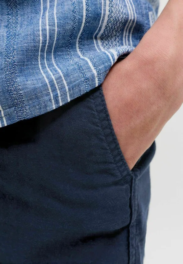 Свободные чулки, брюки свободного кроя для подростков Jack & Jones Junior, Dark Navy — фото 4