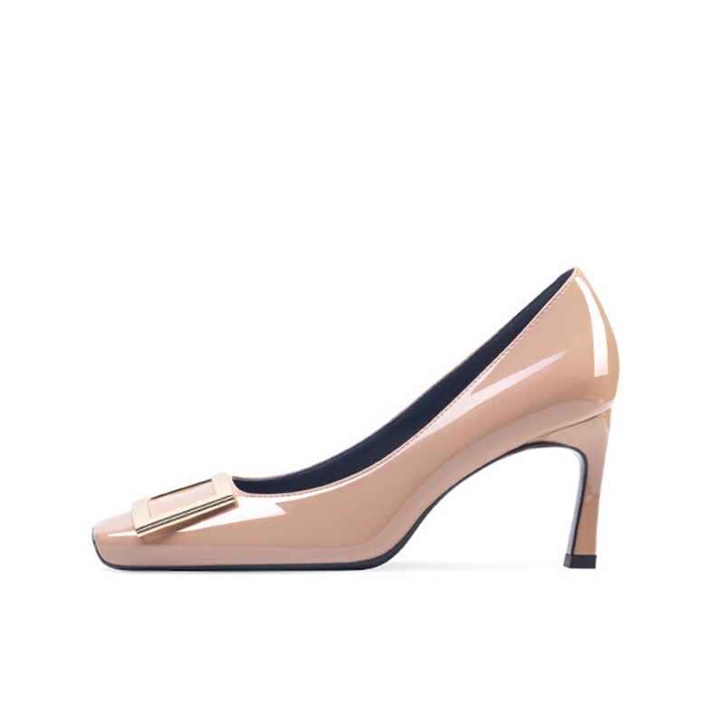 

Туфли женские на высоком каблуке Lukecsion, цвет Nude (7cm)