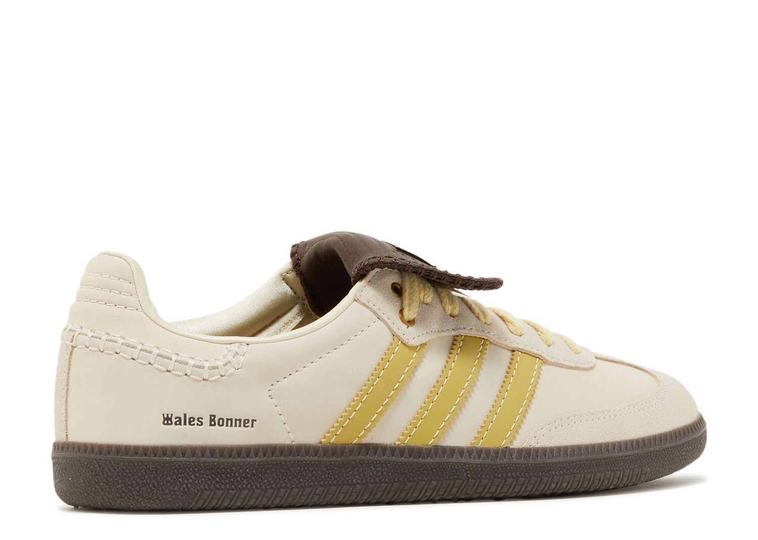 Кроссовки adidas Samba by Wales Bonner 'Ecru Tint Yellow' — фото 3
