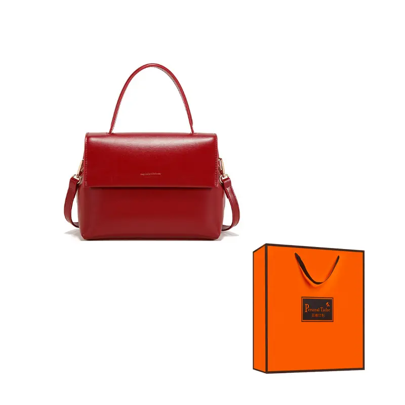 

PAYOT Женская красная сумка через плечо из искусственной замши, Red