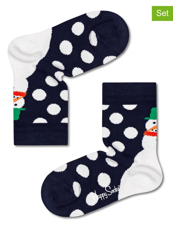

Носки Happy Socks, темно-синий