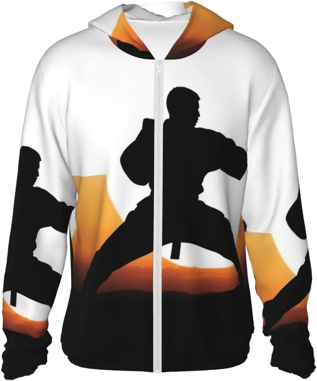 

Мужская толстовка с защитой от солнца UPF 50+ Karate Silhouette DWVTSLH