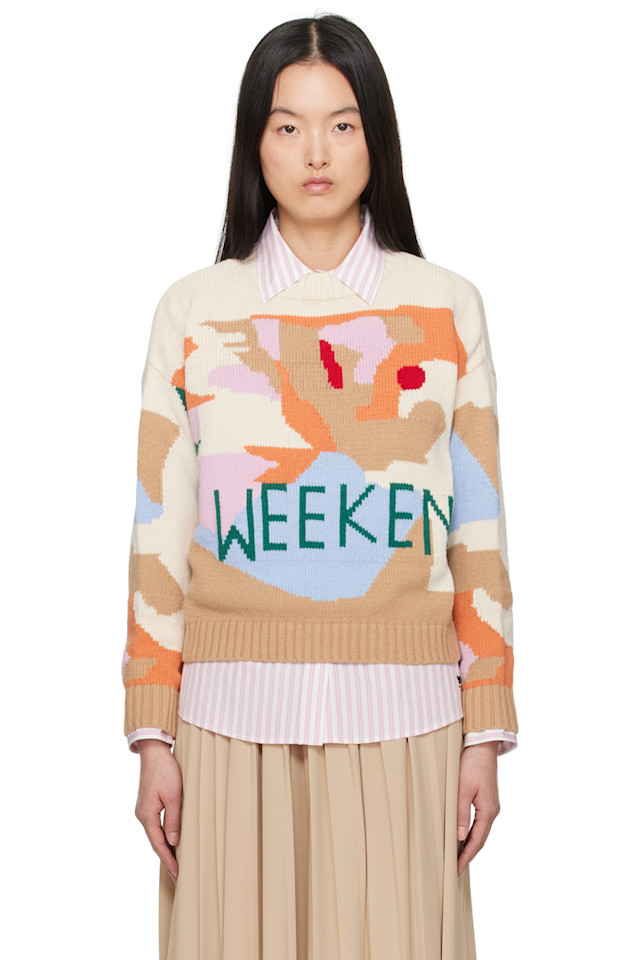

Свитер Fabian Weekend Max Mara, оранжевый