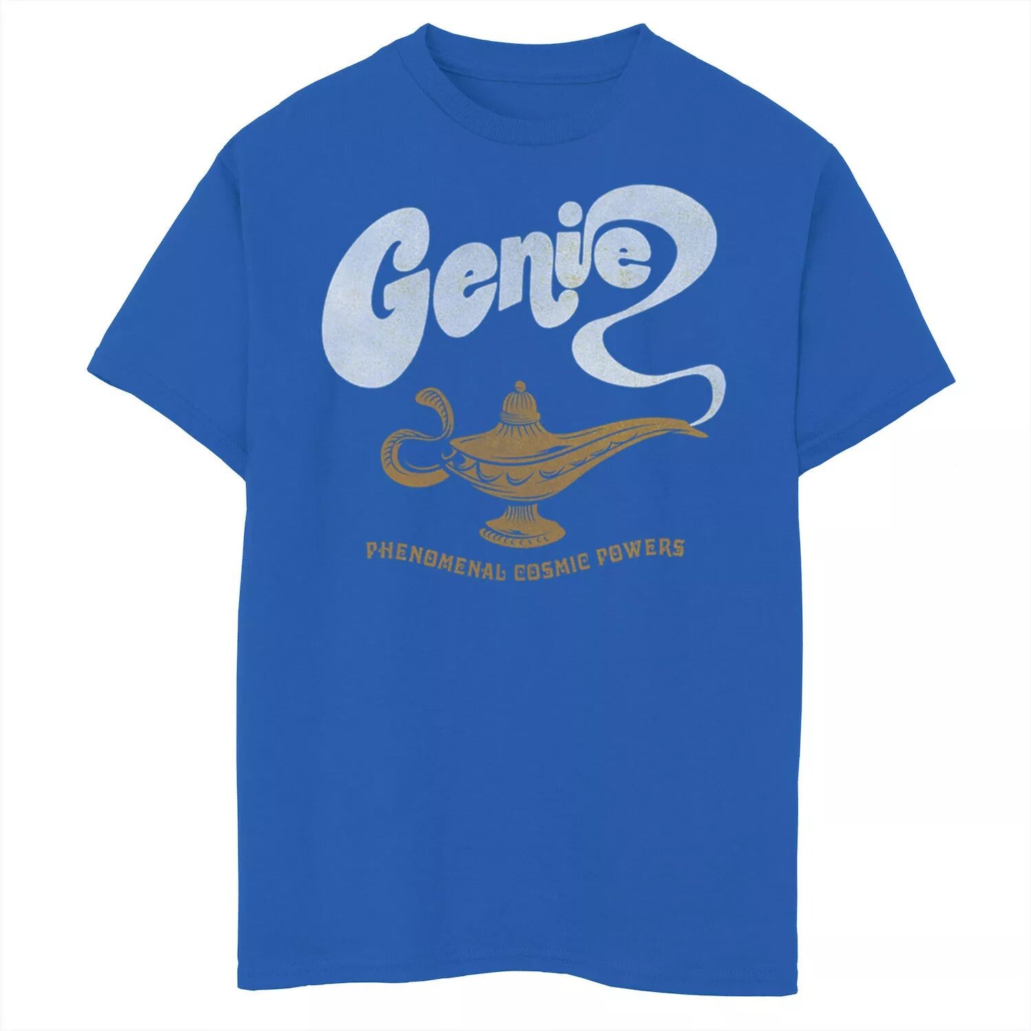 

Футболка Disney's Aladdin Live Action для мальчиков 8–20 лет с рисунком Genie Phenomenal Cosmic Powers Disney