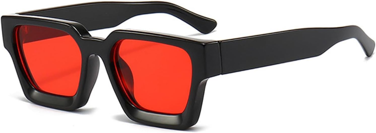 

Модные женские солнцезащитные очки класса люкс, мужские солнцезащитные очки в стиле ретро с леопардовым принтом, сине-зеленые солнцезащитные очки с защитой от УФ-излучения UV400 VVTWSSW, Black Red