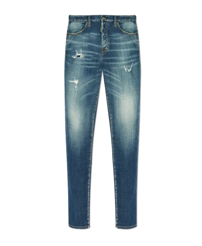 

Брюки с 5 карманами Dsquared2, синий