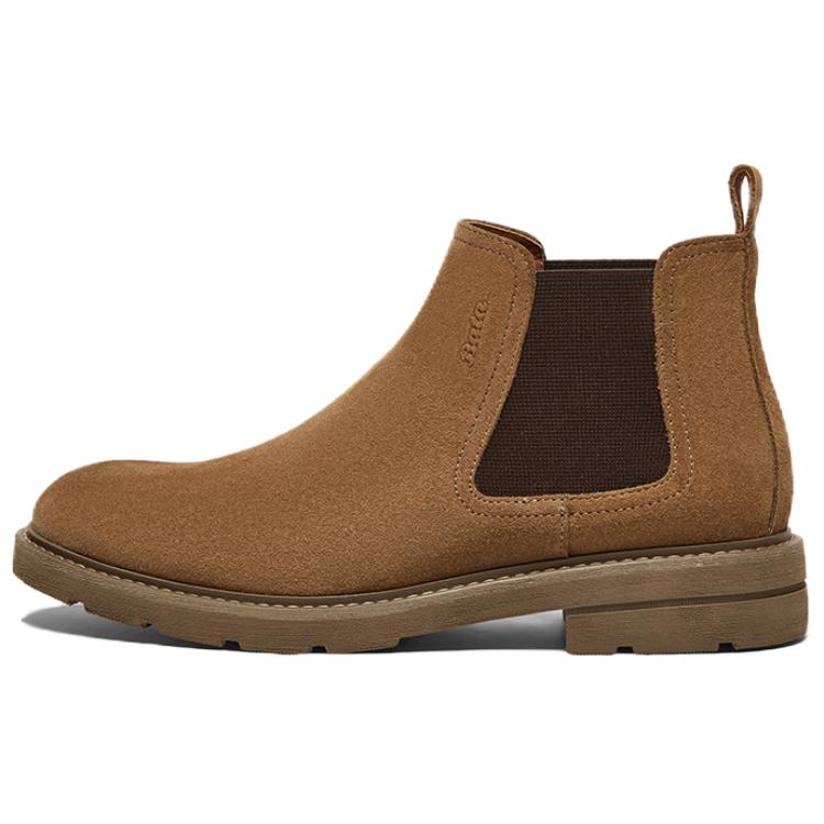 

BATA Мужские челси ботинки абрикосовые без подкладки, цвет Apricot-Unlined